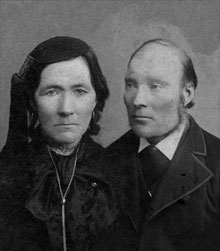 Gróa Einarsdóttir og Jón Bjarnason